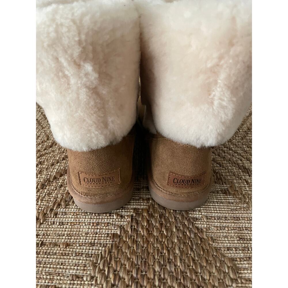 Cloud Nine Sheepskin Boot 2 Buckle Outdoor fully lined SZ 11 - Picture 6 of 8